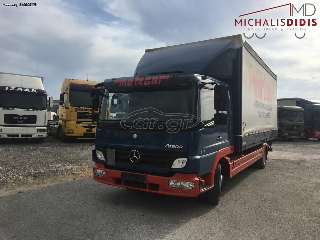 Καρότσα Κουρτίνα Mercedes-Benz 2010 ATEGO 818