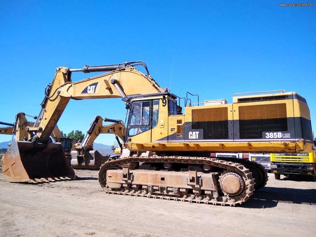 Εκσκαφέας Με Ερπύστριες CAT 2002 385BME
