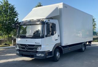 Closed Box Trailer Mercedes-Benz 2011 MERCEDES BENZ 816 EURO 5B