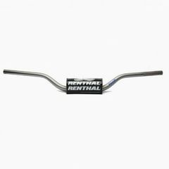 Κωδ.208695 Renthal τιμόνι αλουμινένιο 28,6mm 604-01-TT για HONDA CR 250 R 84-07 / YAMAHA YZ 125 93-24 πλάτος:804mm ύψος:104mm ασημί τηλ.215-215-8211