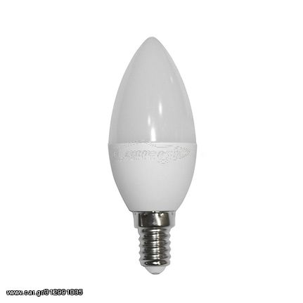 LED ΛΑΜΠΑ ΚΕΡΑΚΙ Ε14 5W 230V ΛΕΥΚΟ 4000Κ