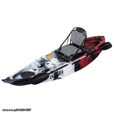 Fishing Kayak FORCE ANDARA SOT FULL Ενός Ατόμου Κόκκινο