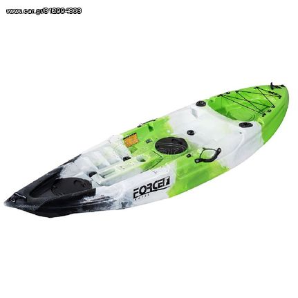 Fishing Kayak FORCE ANDARA SOT Ενός Ατόμου Πράσινο