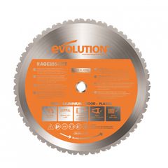 RAGEBLADE355MULTI Multiblade Δίσκος Κοπής Πολλαπλών Υλικών 355mm - ΕΞΑΡΤΗΜΑΤΑ ΔΙΣΚΟΠΡΙΟΝΩΝ - EVOLUTION (#RAGEBLADE355MULTI)