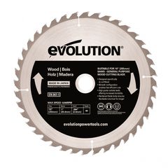 GW255TCT-40 Woodblade Δίσκος Κοπής Ξύλου 255mm - ΕΞΑΡΤΗΜΑΤΑ ΔΙΣΚΟΠΡΙΟΝΩΝ - EVOLUTION (#GW255TCT-40)