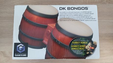 Donkey Kong Bongos στο κουτι τους μαζι με το παιχνιδι - Nintendo Gamecube