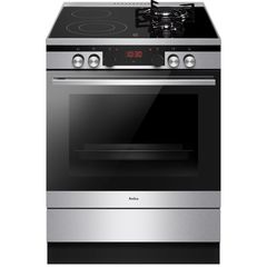 Amica 6226MCE3.45EEZPTSD(XX) Κουζίνα Μικτή Ιnox 77lt (85 x 60 )A