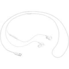 SAMSUNG Earphones EO-IC100, Type-C, mic, 94db, 1.2m, λευκά