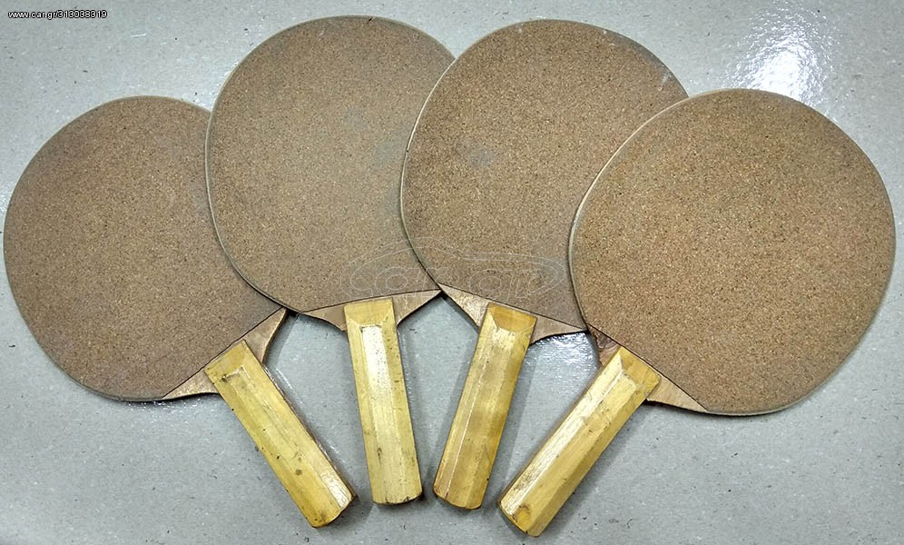 4 Ρακέτες Ping Pong