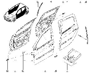 ΠΟΡΤΑ CLIO ΙΙΙ ΠΙΣΩ ΑΡΙΣΤΕΡΗ 2006-2009 (Γνήσιο Προσφορά) 7751476191