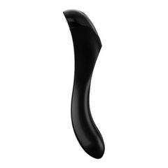 Satisfyer Candy Cane Finger Vibrator Black-thumb-1