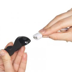 Satisfyer Candy Cane Finger Vibrator Black-thumb-8