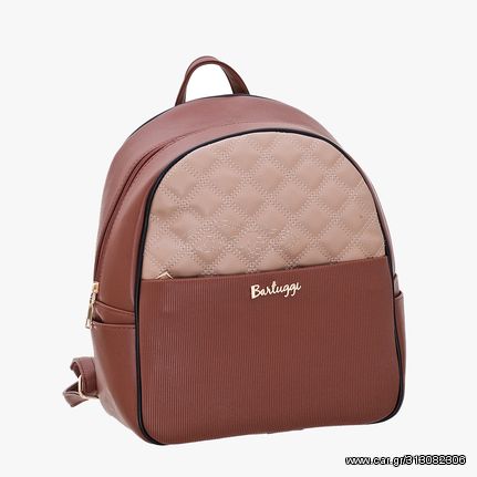 Bartuggi 718-102924, Backpack/Ωμοπλάτης, PVC, Καμηλό