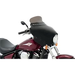 MEMPHIS SHADES METRIC WINDSHIELD TRIM BATWING-FAIRING DOTS BLACK 