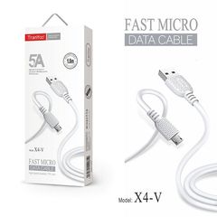 TRANYOO 5A 1.5M FAST MICRO DATA CABLE X4-V ΚΑΛΩΔΙΟ ΦΟΡΤΙΣΗΣ