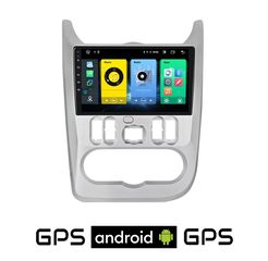 DACIA DUSTER - LOGAN - SANDERO 2006-2012 Android οθόνη αυτοκίνητου με GPS WI-FI (ηχοσύστημα αφής 9" ιντσών OEM Youtube Playstore MP3 USB Radio Bluetooth Mirrorlink εργοστασιακή, 4x60W, AUX) DA26