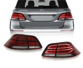 ΦΑΝΑΡΙΑ ΠΙΣΩ Full LED LightBar Taillights Mercedes M-Class W166 (2012-2015) Red White LHD