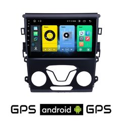 FORD MONDEO (μετά το 2013) Android οθόνη αυτοκίνητου με GPS WI-FI (ηχοσύστημα αφής 9" ιντσών OEM Youtube Playstore MP3 USB Radio Bluetooth Mirrorlink εργοστασιακή, 4x60W, AUX) FO65