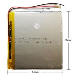 Universal μπαταρία tablet 3.7v 4000mAh 419594 (4.1*95*94mm)
