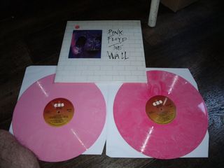 PINK FLOYD - THE WALL - 2LP COLORED PINK VINYL (SCBS ‎– 2462)