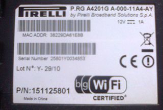 Modem-Router PIRELLI-thumb-1