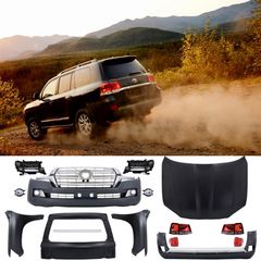 BODY KIT Facelift Conversion Body Kit TOYOTA Land Cruiser FJ200 Retrofit Assembly (2008-2015) to 2016 LC 200 Models