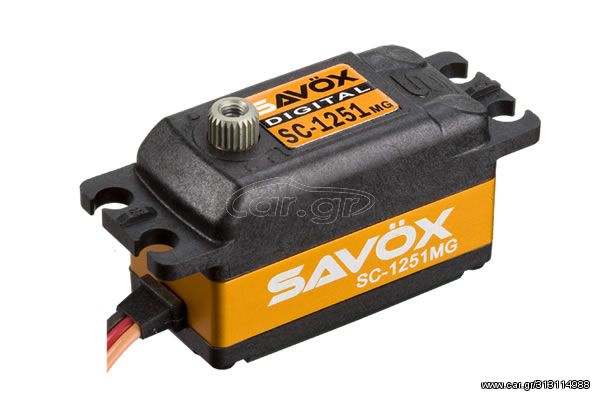 Τηλεκατευθυνόμενο αλλο '21 Savox SC-1251MG Low Profile 