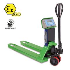 Χειροκίνητο παλετοφόρο με ζυγαριά εώς 2500kg,για ''επικίνδυνες ζώνες'' TPW EX 2GD - DINI ARGEO