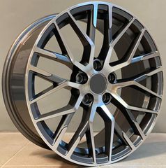 Nentoudis Tyres - Ζάντα AUDI R8 style 1349 - 5x112 - 19 '' - Gun Metal Face Machined