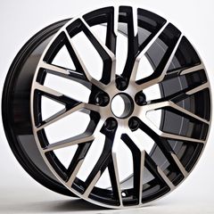 ***Nentoudis - Tyres - Ζάντα AUDI R8 style 1349 - 5x130 - Porsche & VW Touareg - 22 '' - Μαύρο διαμαντέ***