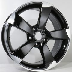 Nentoudis - Tyres - Ζάντα Audi style 661 - 5x112 - 16'' - Gloss Black Machined