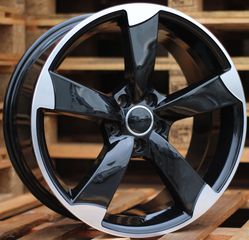 Nentoudis Tyres - Ζάντα Audi RS3 style 661 - 19'' - 5x112 - Gloss Black Face Machined