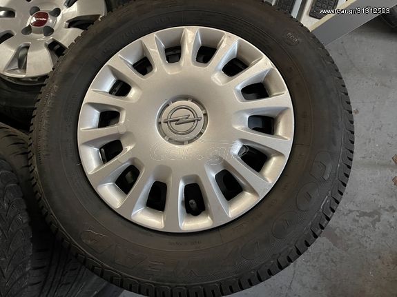 OPEL CORSA D γνησια ζαντολάστιχα μαζί με τα Τασια