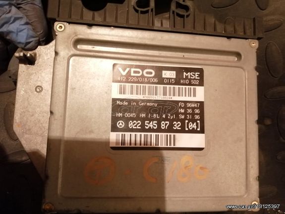 MERCEDES C180 W202 ΕΓΚΕΦΑΛΟΣ ΜΗΧΑΝΗΣ 0225458732