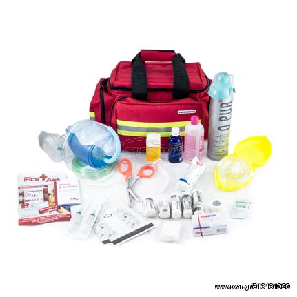 Κιτ Α' Βοηθειών Ναυαγοσώστη "Pool & Lifeguard Complete First Aid Kit" red