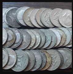Half Dollars Keneddy 1965-1970 .400 Ασημενια