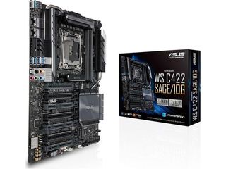 Asus WS C422 SAGE/10G Motherboard SSI CEB με Intel 2066 Socket (90SW00J0-M0EAY0) - Πληρωμή και σε έως 9 δόσεις