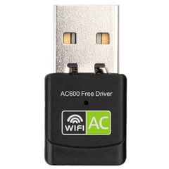 Free Driver USB Wifi Adapter 600Mbps Wi fi Adapter 5ghz Antenna USB Ethernet PC Wi-Fi Adapter Lan Wifi Dongle AC Wifi Receiver