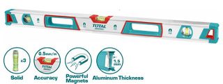 Αλφάδι αλουμινίου μαγνητικό TOTAL 120cm ( TMT21205M )