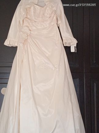 Νυφικό με μπολερό-thumb-12