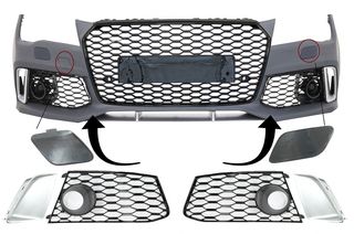 ΠΡΟΣΘΕΤΑ ΠΡΟΦΥΛΑΚΤΗΡΑ  - Front Bumper Parts suitable for AUDI A7 4G (2010-2018) RS7 Design