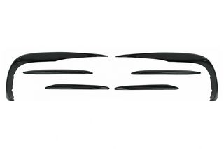 ΠΡΟΣΘΕΤΑ ΠΡΟΦΥΛΑΚΤΗΡΑ  - Front Bumper Splitters Fins Aero suitable for Mercedes E-Class W213 Sport Line E53 (2016-2020) Piano Black