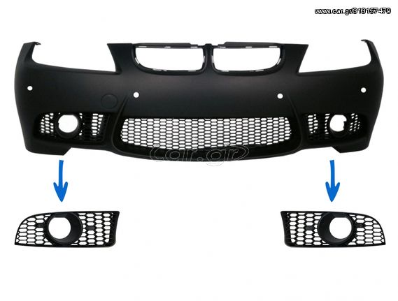 ΜΑΣΚA - ΓΡΥΛΛΙΕΣ  - Side Grilles suitable for BMW 3 series E90 E91 Pre-LCI (2004-2008) E92 E93 Pre-LCI (2006-2009) M3 Design