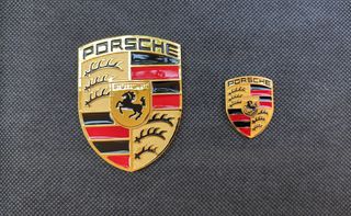 Διακοσμητικό Σήμα Porsche Μεταλλικό