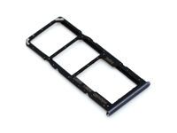 Samsung (GH98-44757A) Sim tray + MicroSD tray black - Galaxy A71; SM-A715F