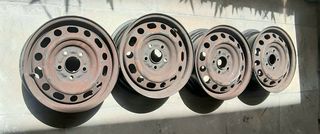 Ζάντες ατσάλινες γνήσιες από Mazda 3, 5.5x15, 5x114.3,  4 τεμάχια 