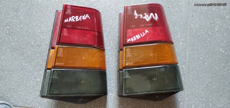 Πίσω δεξί φανάρι, γνήσιο μεταχειρισμένο, από Seat Marbella 1986-1998