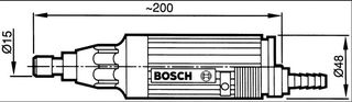 Αεροτροχός Ευθύς με Τσοκ 3 & 6 mm 0607260100 BOSCH-thumb-1