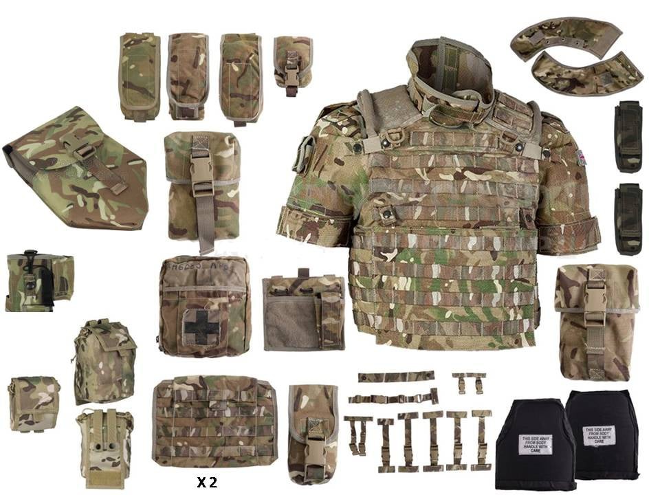 Φορέας πάνελ-πλακών OSPREY ®, ΜΤΡ πλήρης με θήκες