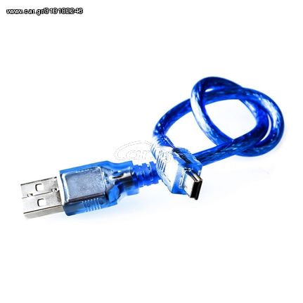 Mini USB Cable to USB 30cm
